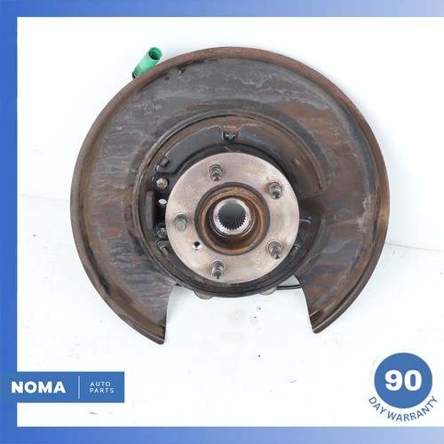 03-09 Land Rover Range Rover L322 Rear Left Spindle Knuckle Hub w/ Shield OEM