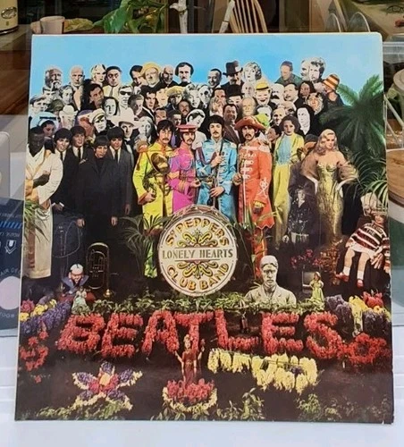 BEATLES Sgt PEPPERS LONELY HEARTS CLUB BAND PATHE MARCONI CONTRACT PRESS  VINYL