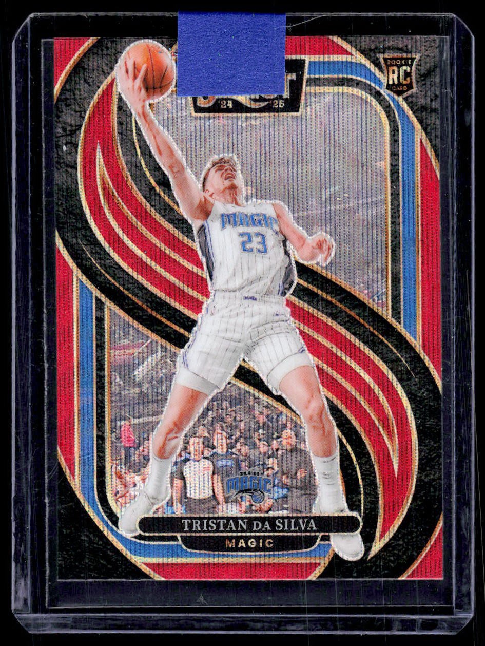 2024-25 Panini Select #83 Tristan da Silva Red Wave Prizm