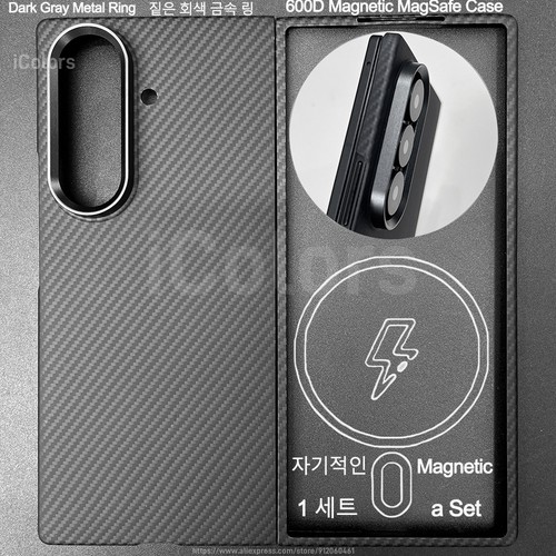 for Samsung Galaxy Z Fold 7 Magnetic MagSafe Case Aramid Fiber Cover Ultra Thin - Picture 6 of 56