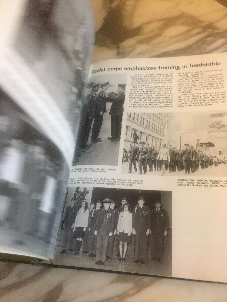 Vintage Northerner 1969 High School Yearbook With Signatures