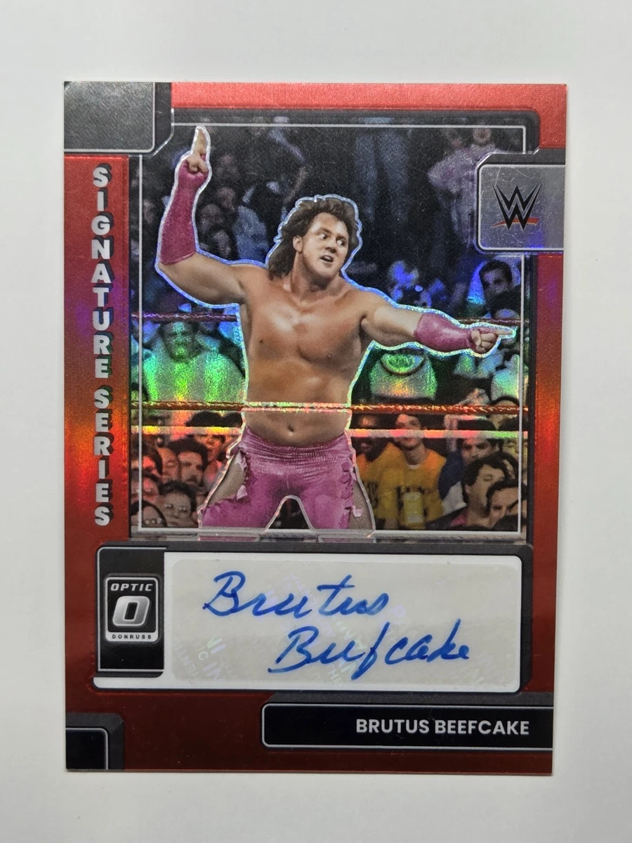 Panini Wrestling WWE Autographed Sports Trading Cards