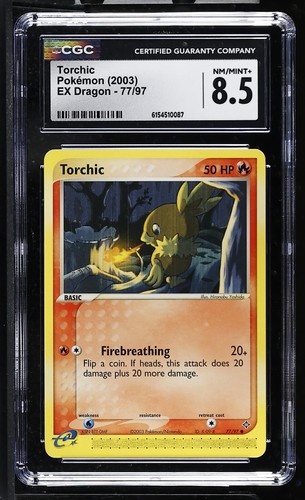 Torchic graded CGC 8.5 for sale on eBay