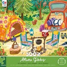 Ceaco jigsaw puzzle;  Go Camping! by Olivia Gibbs;  500 pcs;  2415-20