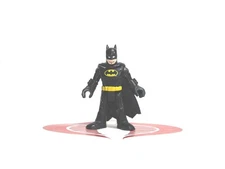 Batman Action Figure Black Suite Batman Smiling Soft Cape Imaginext DC