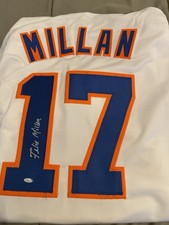 Felix Millan Autographed New York Mets Baseball Jersey Original