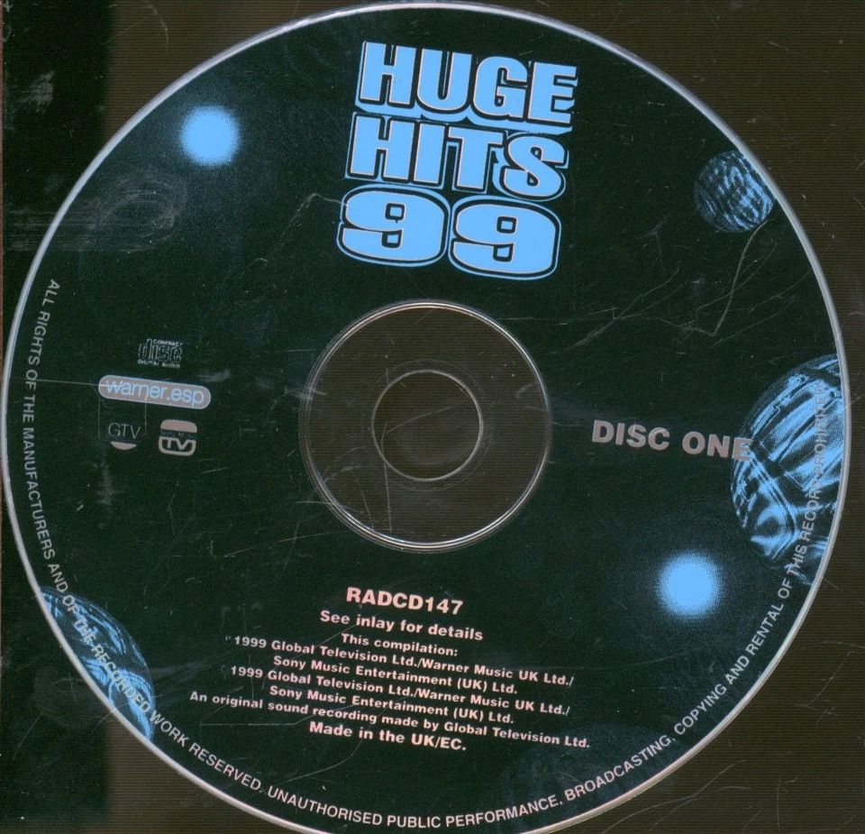 Various Artists Huge Hits 99 double CD Europe Gtv 1999 compilation RADCD147 - Bild 3 von 4