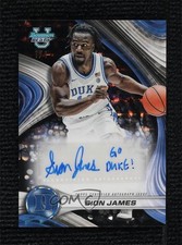 2024-25 Bowman U Best of Auto Black Geometric Refractor 1/1 Sion James #B24-SJ