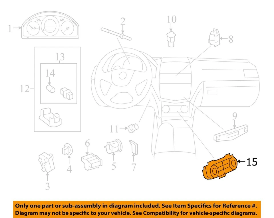 2009-2010 Mercedes-benz C300 Ac Heater Climate Control 204 830 59 90 CPBTM - Image 3 of 4