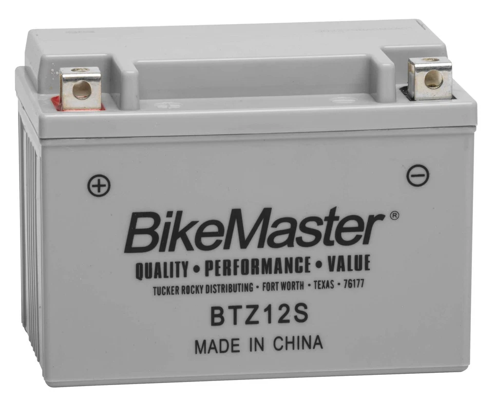 BikeMaster Maintenance Free Battery BTZ12S 12V 140CCA Replaces YTZ12S 781382 Foto 2 de 2