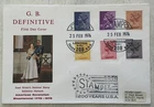 GB QEII 1976 Machin New Values Rembrandt FDC Stampex SHS Cat £25+