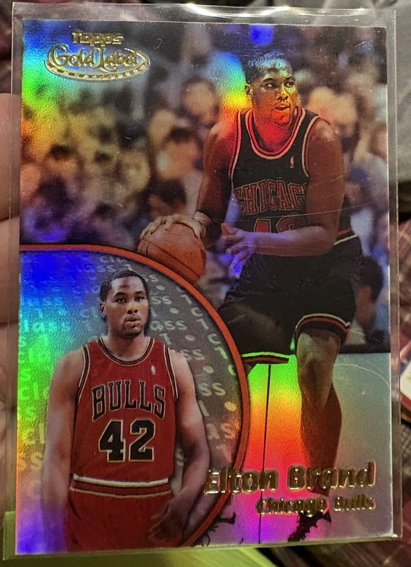 2000 Topps Gold Label Elton Brand Class 1 #50 Bulls