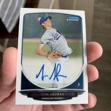 2013 Bowman - Chrome Prospects Autographs Sam Selman #BCP-SS (AU, RC)