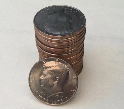 20 X Bicentennial 1776-1976 NICE Uncirculated Kennedy Half Dollars 50 Cent Coins