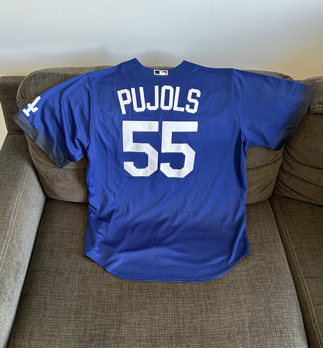 Nike Authentic Los Angeles Dodgers City Connect Albert Pujols Jersey Men’s Sz: L - Picture 3 of 8