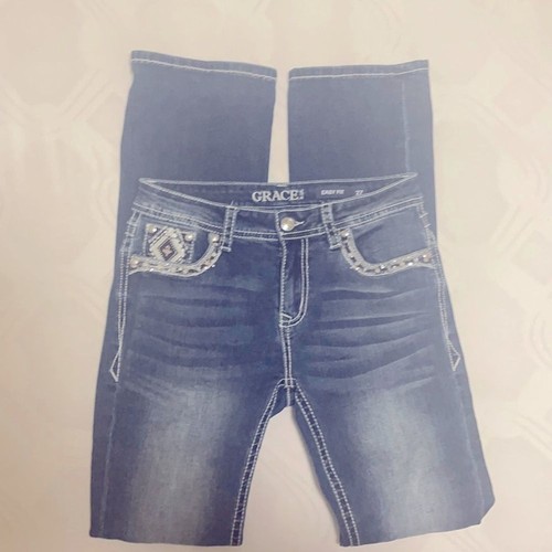 Grace easy fit western jeans size 27