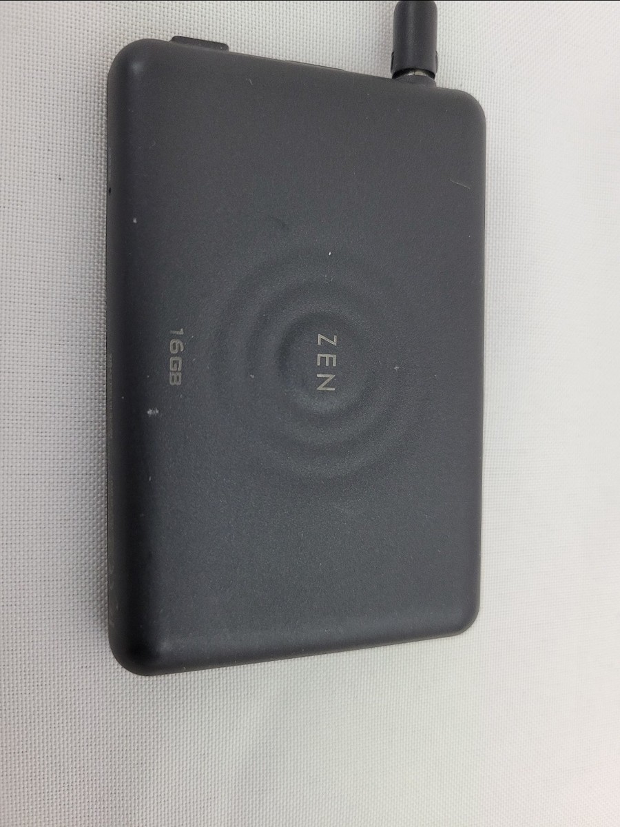 CREATIVE ZEN MX 8GB デジタルオーディオプレーヤー Creative ZEN MX Black ( 16 GB ) Digital Media Player for sale
