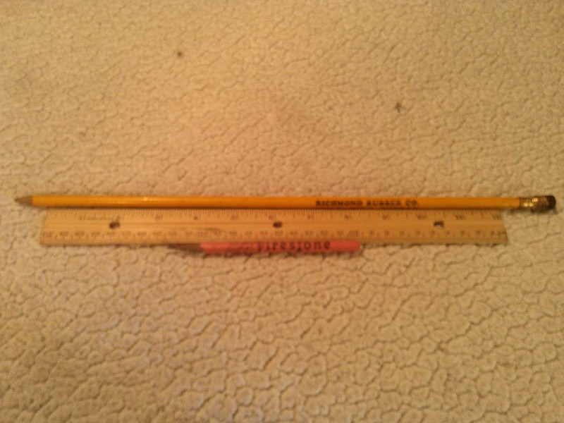 Two Vintage Advertising Pencils Richmond & Fire Stone Tires