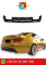 SOTTO PARAURTI POSTERIORE BMW SERIE 5 E60 E61 DIFFUSORE M5 NERO LUCIDO 0147