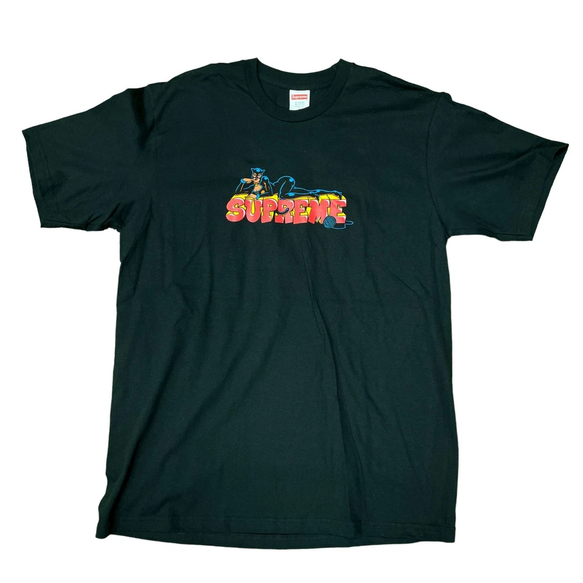 Supreme Black Cat T-Shirts for Men for sale - eBay
