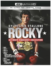 Rocky 6-Film Collection 4K UHD Blu-ray NEW Rocky 6-Film Collection 4K UHD Blu-ray NEW
