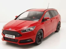 MODELCAR - 2014 car red color - Ford Focus ST Turnier Break - 1/18...