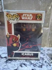 Funko Pop Star Wars Darth Maul #830 ICARUS Signed by Steve Blum Autographed COA
