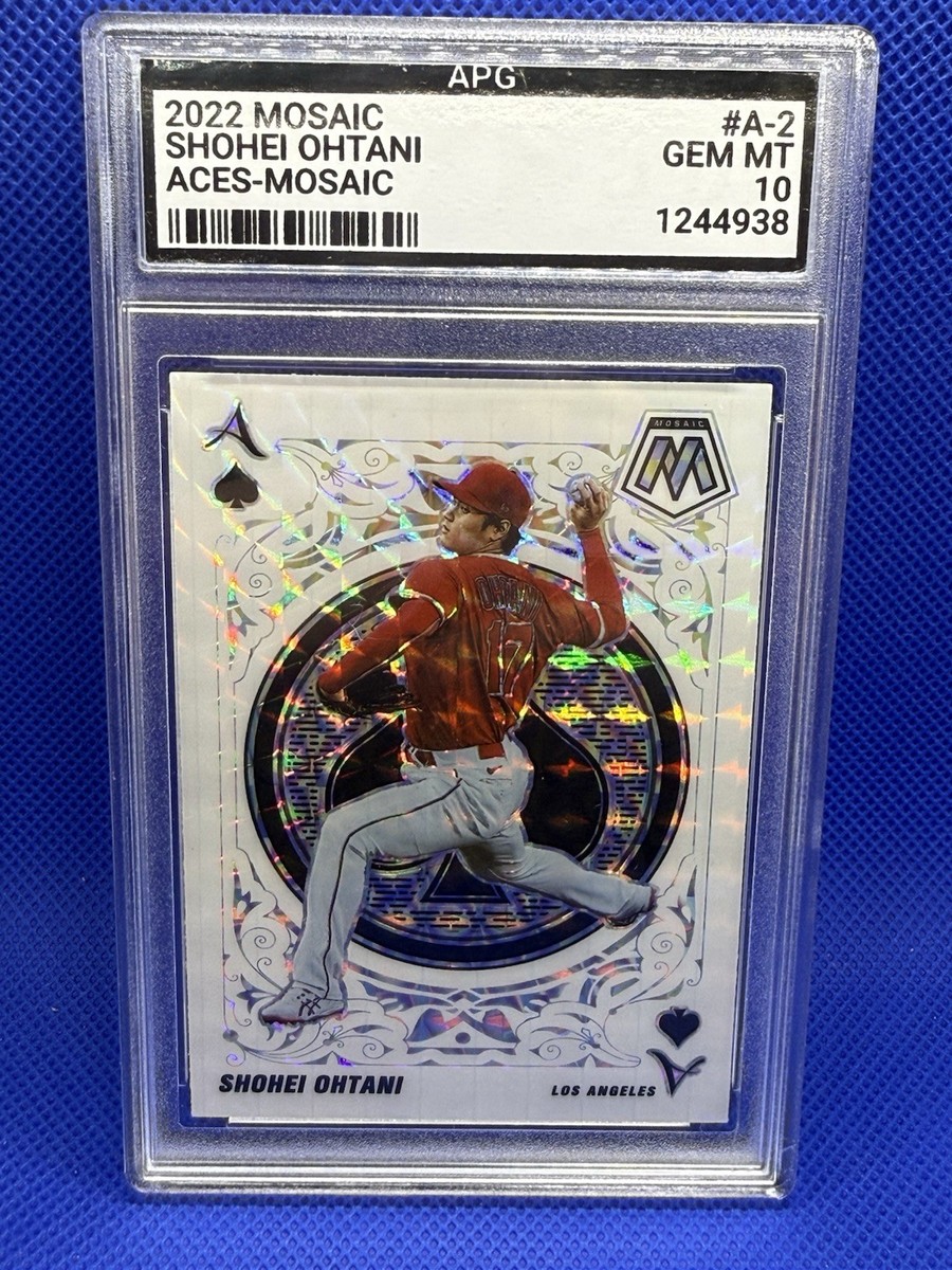 2022 Panini Mosaic - Aces Shohei Ohtani #A-2 Mosaic Prizm