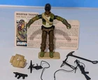 Gi Joe Hasbro 1985 Alpine Mountain Figure File Card Vintage ARAH Complete