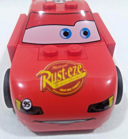 🔥LEGO DISNEY CARS 8200 RADIATOR SPRINGS LIGHTNING  MCQUEEN 100% Complete No Box