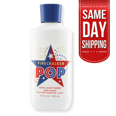 NP Bath & Body Works Firecracker Pop Vitamin B5 Body Wash,  Packs - 10 fl oz