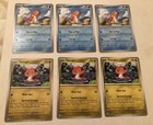 Lot Of 6 Tatsiguri Pokemon Cards — photo 1