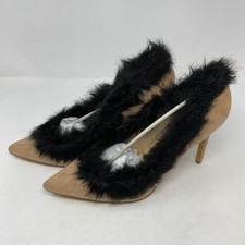 Penny Loves Kenny Mynx Dress Pump Natural High Heels Women's Size 13