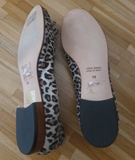 Gabriele Ballerinas Leopardmuster,neu, ledigl...