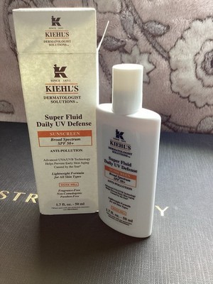 Kiehl's Super Fluid UV Defense Sunscreen SPF 50+ Face Fluid 1.7 fl oz Unisex
