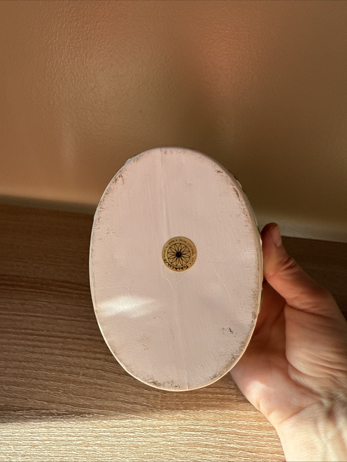 Vintage TAKAHASHI Cat Kitten Basket Ceramic Container San Francisco Japan 1970’s