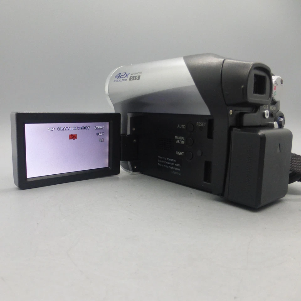 Panasonic NV-GS90 Handheld MiniDV Cassette Camcorder Silver Tested - Image 4 of 4