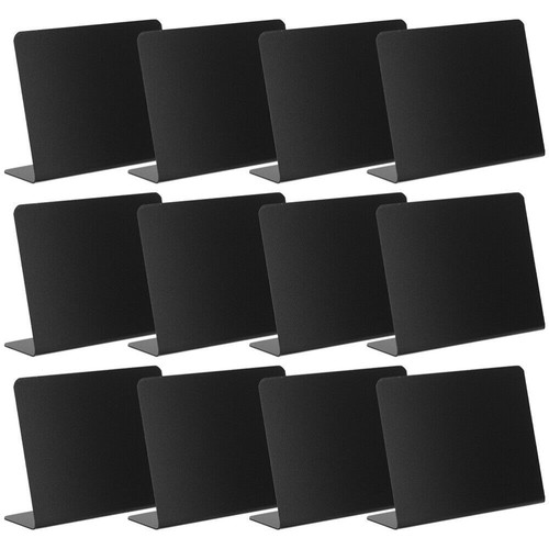 12/20Pcs Small Chalkboard Sign Signs for Food Mini Blackboard - Picture 15 of 21