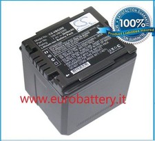 Batteria VW-VBG260 Per PANASONIC HDC HS9 HS20 HS100 H50 HDC-SDT750 HDC-SDT 750 
