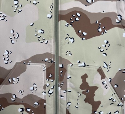 SUPREME WINDSTOPPER WORK VEST XL CHOCOLATE CHIP CAMO FW22 | eBay