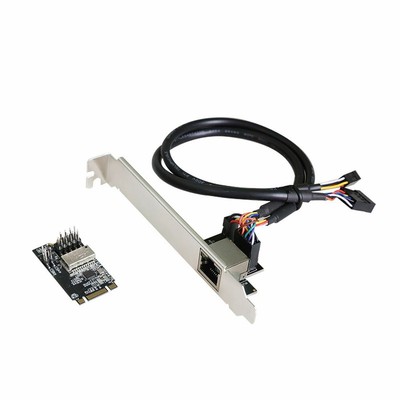 XT-XINTE M.2 B-Key M-key to RJ45 Ethernet MINI PCIE Gigabit Network Adapter Card