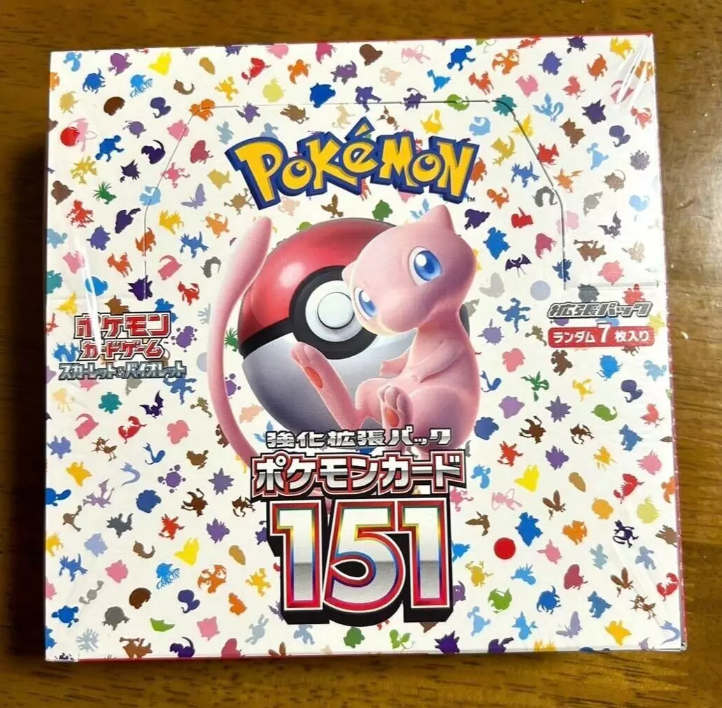 Pokemon Card Game Scarlet & Violet Enhanced Expansion Pack Pokemon Card  151 Box (Japanese)