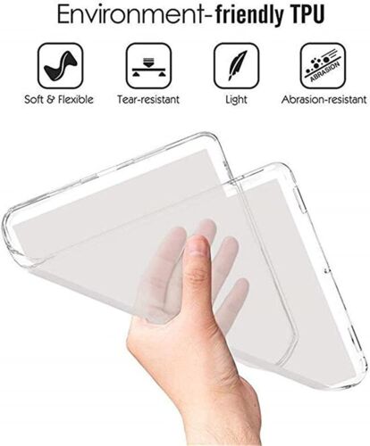 For Samsung Galaxy Tab A8 S7 S8 T515 T830 T560 Case Clear Shockproof Tablet Gel - Picture 2 of 9