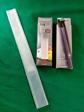 LONGONI MURANO CLEAR HANDGRIP SMOOTH SILICONE BILLIARD & POOL CUE GRIP / WRAP