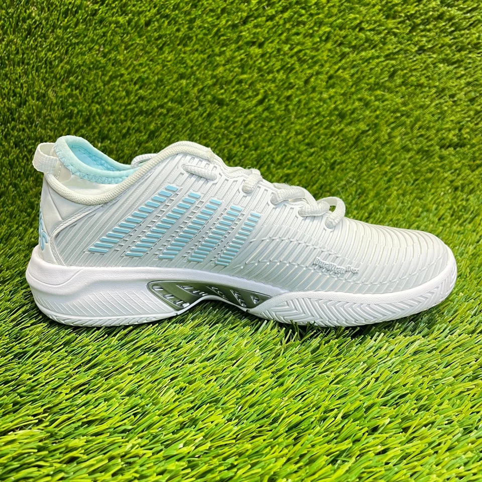 K-Swiss Hypercourt Supreme Womens Size 7 Gray Blue Running Tennis Shoes Sneakers - Image 4 of 4