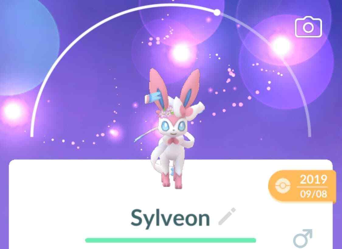 Eevee pode evoluir para Sylveon usando o nome em Pokémon Go