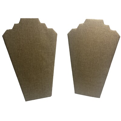 Regal Displays- Linen Covered 2 Two Tier Padded for 2 Display with (0612)