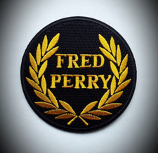 FRED PERRY TENNIS WIMBLEDON GRAND  SLAM SPORTS CLOTHING  EMBROIDERED PATCH