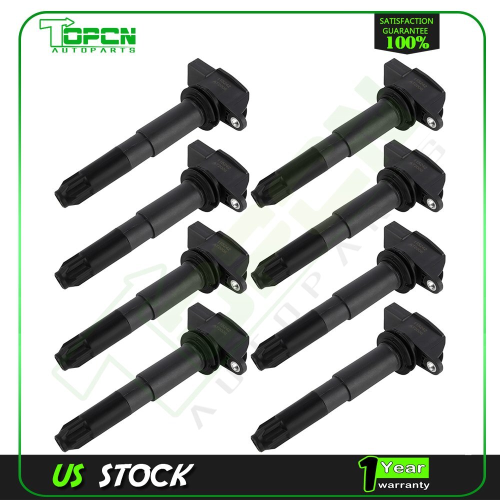 For Porsche Carrera GT 5.7L V10 Cayenne 4.5L V8 UF513 1788424 Ignition Coil 8PCS