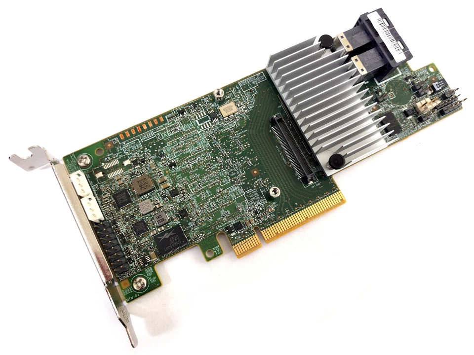 OEM Broadcom Megaraid 9361-8i SATA SAS RAID Controller 12G Avago 1GB PCIe x8 3.0 - Bild 2 von 4